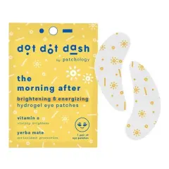 Dot Dot Dash The Morning After Brightening & Energizing Hydrogel Eye Patches - 0.45oz