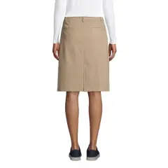 Lands' End Lands' End School Uniform Women's Active Chino Skort Top of the Knee