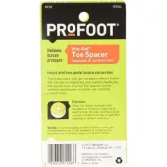 ProFoot - Vital Gel Toe Spacer, 1 Pair