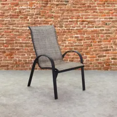 Courtyard Casual Santa Fe Aluminum Sling Chair  Set of 4