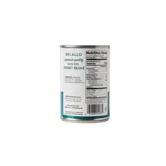 DeLallo Dark Kidney Beans, 15.5 oz Can, (6 pack)