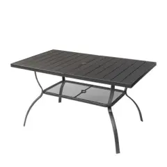 Karl Home Rectangular Outdoor Dining Table