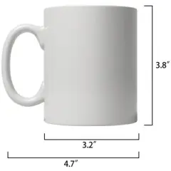 Crazy Dog Patience Battery Mug Funny Sarcastic Coffee Cup - 11oz