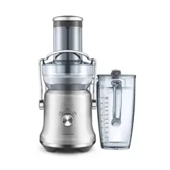 Breville Juice Fountain Cold Plus Brushed Stainless Steel BJE530BSS: 1000W Electric Juicer, 2 Speeds, Dishwasher-Safe Parts