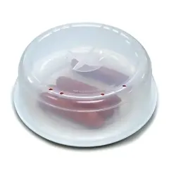 Norpro 10-Inch Microwave Splatter Cover with Steam Vents