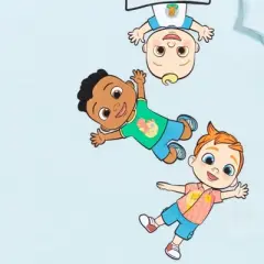 CoComelon JJ Cody Nico Graphic T-Shirt Blue 