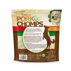 Nutri Chomps Pork Chomps Assorted Flavors Twist Chewy Treats Dog Treats - 12ct
