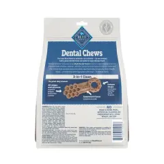 Blue Buffalo Dental Chew Medium Flavored Dog Treat - 11.5oz
