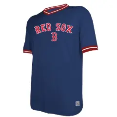 MLB Boston Red Sox Men's Short Sleeve V-Neck Jersey