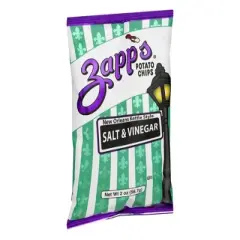 Utz Zapp's Salt & Vinegar Potato Chips - Case of 25/2 oz