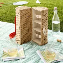 Woven Bottle Carrier - Hearth & Hand&trade; with Magnolia