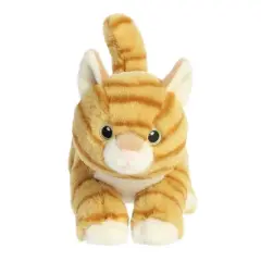 Aurora Small Orange Tabby Eco Nation Eco-Friendly Stuffed Animal 8.5"