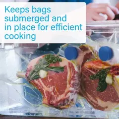 Impresa [4 pack] Sous Vide Magnets to Keep Bags Submerged and In Place
