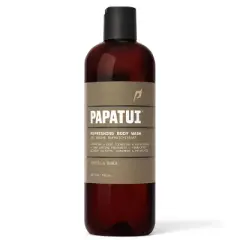 Papatui Men's Sulfate-Free Exfoliating and Hydrating Coconut Oil Body Wash - Vanilla Shea - 18 fl oz
