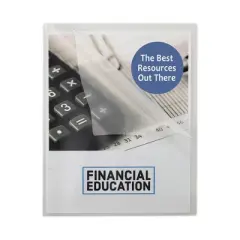 C-Line Specialty Project Folders, Letter Size, Clear, 25/Box