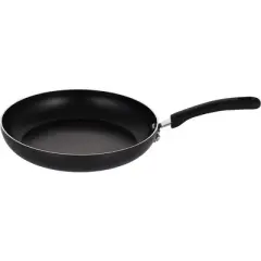 NutriChef 11'' Non-Stick Open Fry Pan Non-Stick Stylish Kitchen Cookware Pan