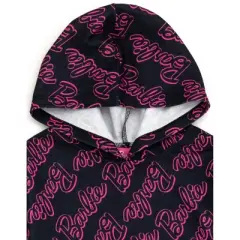Barbie Girls Fleece Pullover Hoodie Little Kid to Big Kid