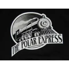 Polar Express Train Logo Men's Black Sweatshirt