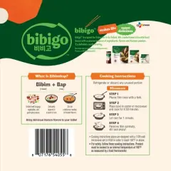 Bibigo Frozen Beef & Vegetable Bibimbap - 10oz
