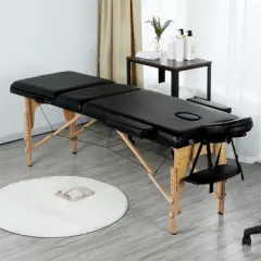Yaheetech 3 Folding Massage Tables Adjustable Massage Bed