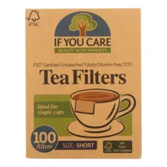 If You Care Unbleached Tea Filters - Case of 18/100 ct