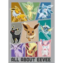 Men's Pokemon All About Eevee Eeveeloution Sweatshirt
