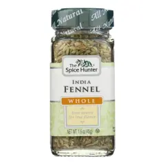 Spice Hunter India Fennel Whole - Case of 6/1.6 oz