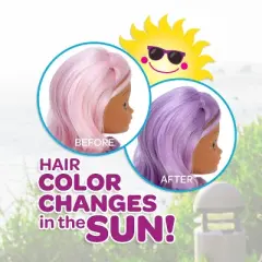 Adora Fairy Garden Friends - 6 inch Interactive Doll with Magical Hair - Lavender