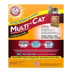 Arm & Hammer Multi-Cat Scented Clumping Cat Litter - 40lbs