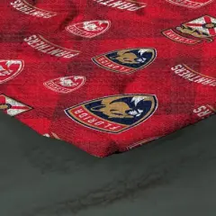 NHL Florida Panthers 60"x70" Uplift Chenille Throw Blanket
