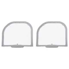 Nispira Lint Trap Screen Filter Replacement Compatible with LG Electronics Cloth Dryer 5231EL1001C, 2 Filters