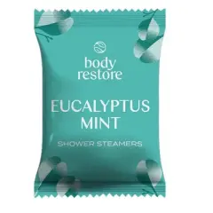 Body Restore Shower Steamers with 100% Natural Essential Oil - 2oz/2ct