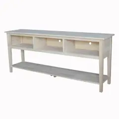 Concepts TV Stand for TVs up to 80" Light Brown - International Concepts