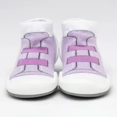 Komuello Toddler First Walk Sock Shoes - Walker Violet