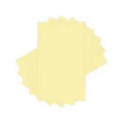 Lettermark Colors 30% Recycled 8.5" x 14" Colored Paper 20 lbs. Canary 500 Sheets/Ream (94292RM)