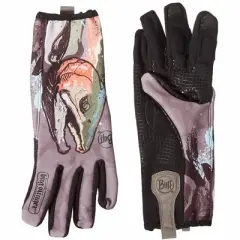 Buff Sports MXS 2 Gloves Midweight Cross Sport Bug Slinger Steelhead, XS/S