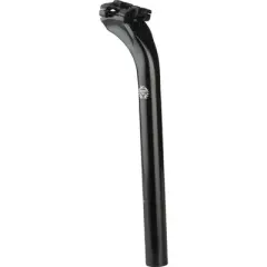 Velo Orange Grand Cru Long Setback Seatpost MKII: 30.2mm Setback, 27.2mm, 300mm, Black
