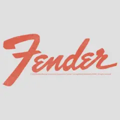 Women's Fender Classic Logo Racerback Tank Top
