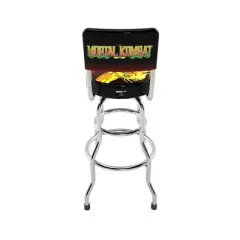 Arcade1Up Mortal Kombat Swivel High Back Stool