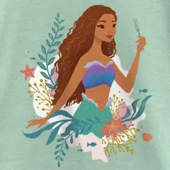 Girl's The Little Mermaid Ariel Dinglehopper Portrait T-Shirt