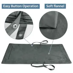 Catalonia Waterproof Dog Mat, Portable Reversible Pet Travel Mat, Pet Cushion Pad with Handle for Small Medium Dogs Cats, Indoor or Outdoor