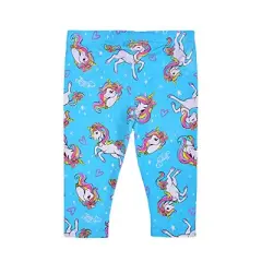 Nickelodeon Girl's 3-Pack I Believe In Unicorns JoJo Siwa Ruffle Sleeve Graphic Tee and Capri Legging Pant Set for toddler
