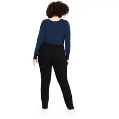 Women's Plus Size Denim Jegging Dark Wash - short | EVANS