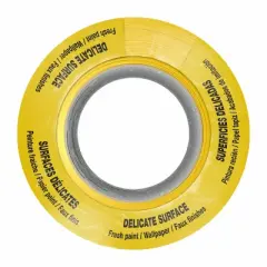 FrogTape 1.41"x 60yd 4pk Delicate Surface Painting Tape Yellow