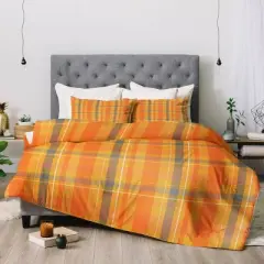 Deny Designs Allyson Johnson Fall Time Plaid Comforter Set