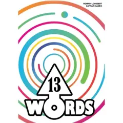 13 Words Game: Asmodee Party Board for 2-8 Players, Language Skills & Creative Thinking