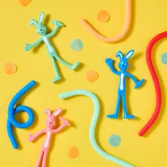 6ct Stretchy Noodle Party Favors - Spritz&trade;: Multi-Colored Toy Noodles for Kids, All Occasions, Party Favor Toys