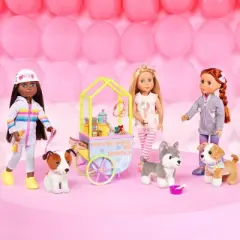 Glitter Girls Pop-Pup Shop on Wheels