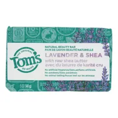 Tom's Of Maine Lavender and Shew Soap Bar - Case of 6/5 oz