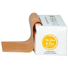THERABAND Resistance Bands, 6 YD Roll, Gold, Max Thickness, 14.2 LBS Resistance, Level 8